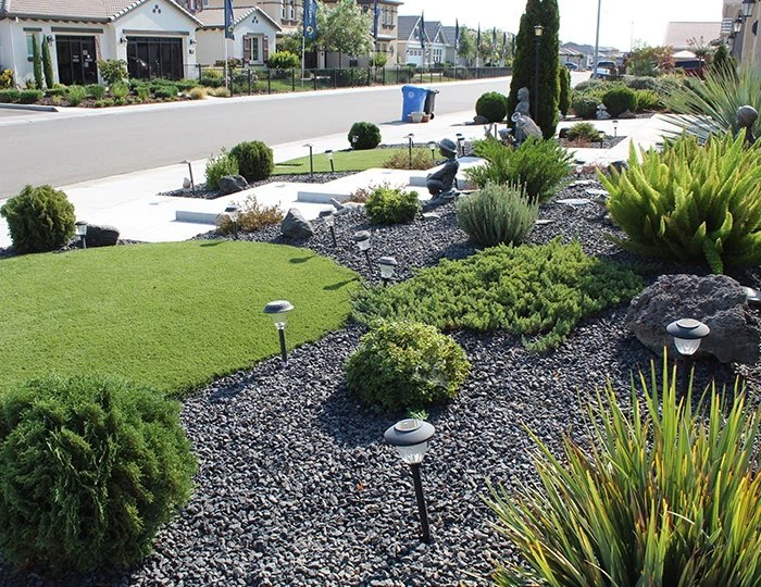 Black Basalt Landscape Rock