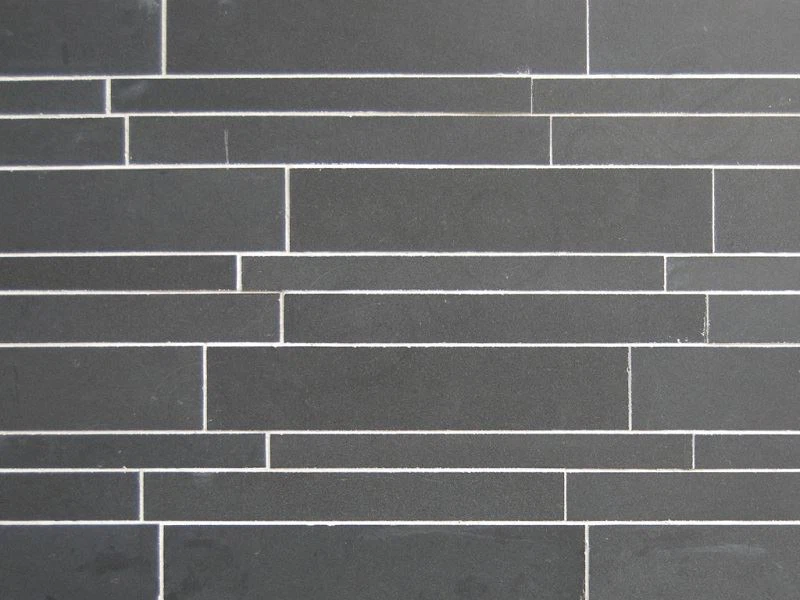 Black Basalt Volcanic Tiles Wall Cladding Stone