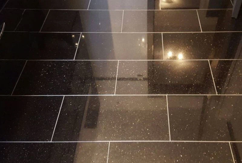 Black Granite Tiles For Indoor Flooring