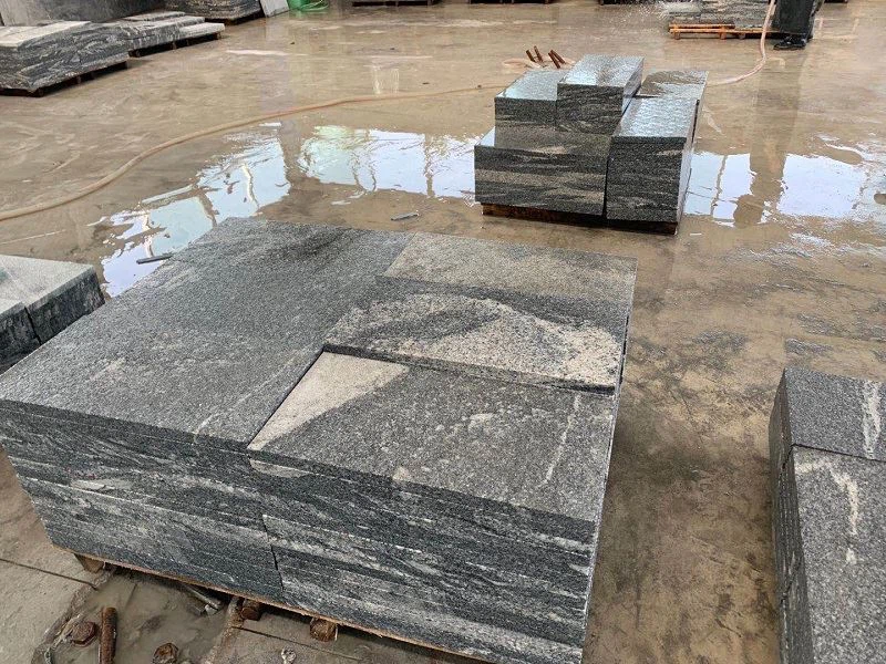 Black Granite With White Veins