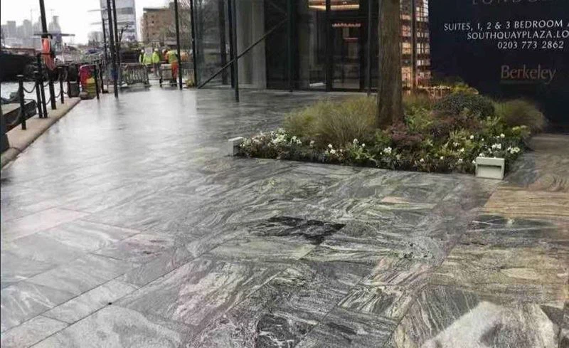 Black Granite With White Veins