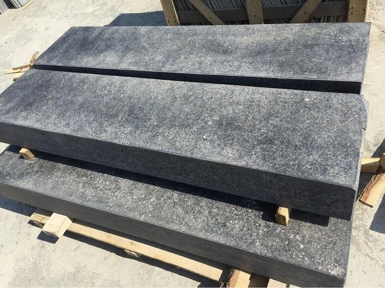 Black Limestone Natural Steps