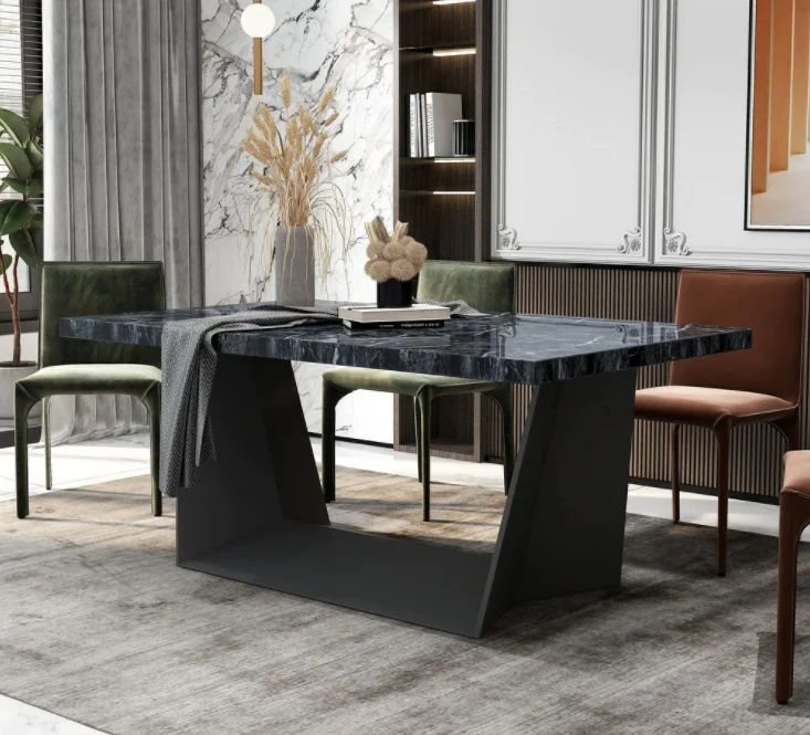 Black Marble Dining Tables