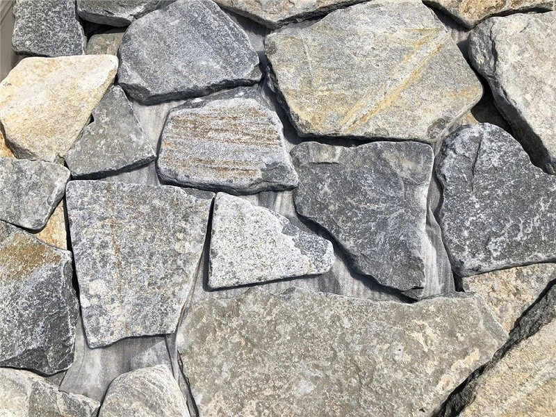 Black Nature Quartzite Splitface Tiles
