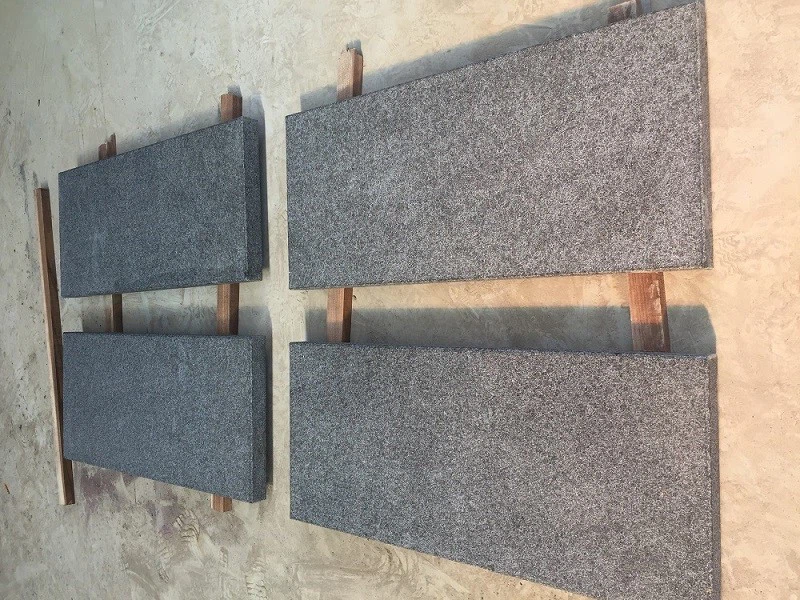 Black Pearl Granite Thick Curbstones