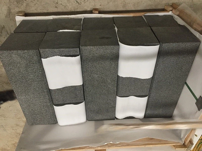 Black Pearl Granite Thick Curbstones