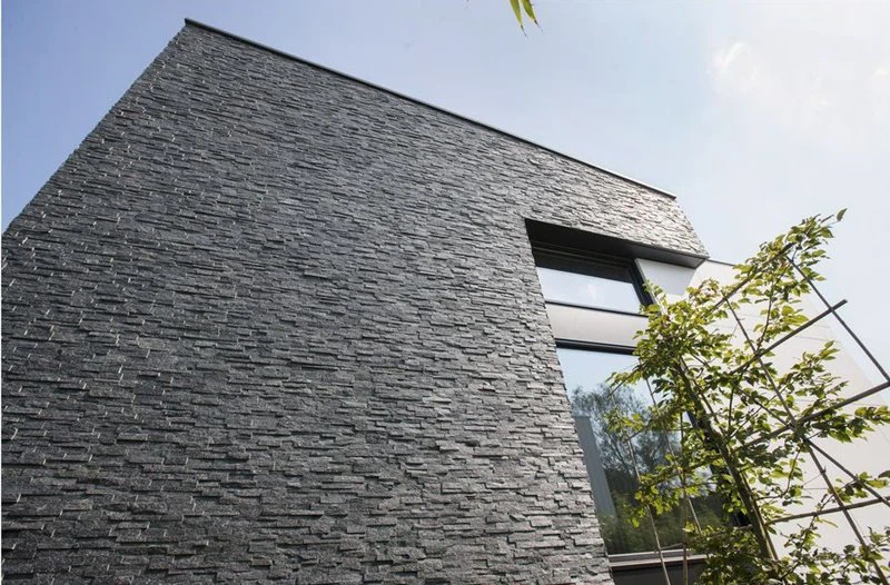 Black Quartzite Culture Stone Wall Panel