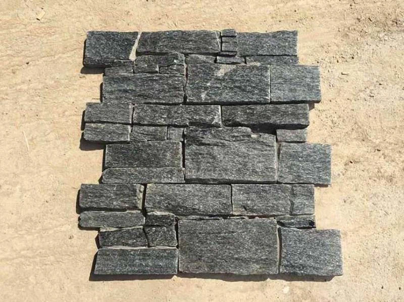 Black Quartzite Flamed Floor Paver
