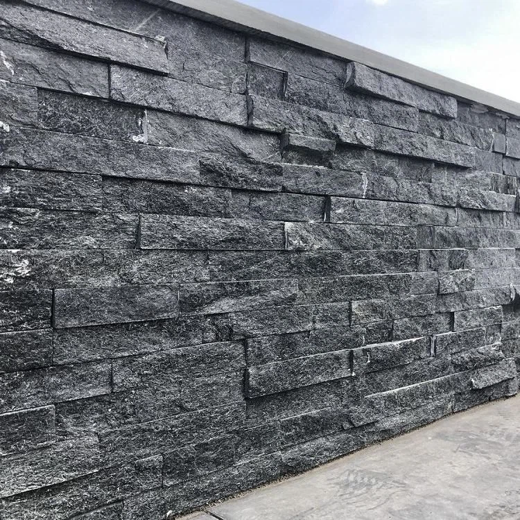 Black Quartzite Wall Cladding