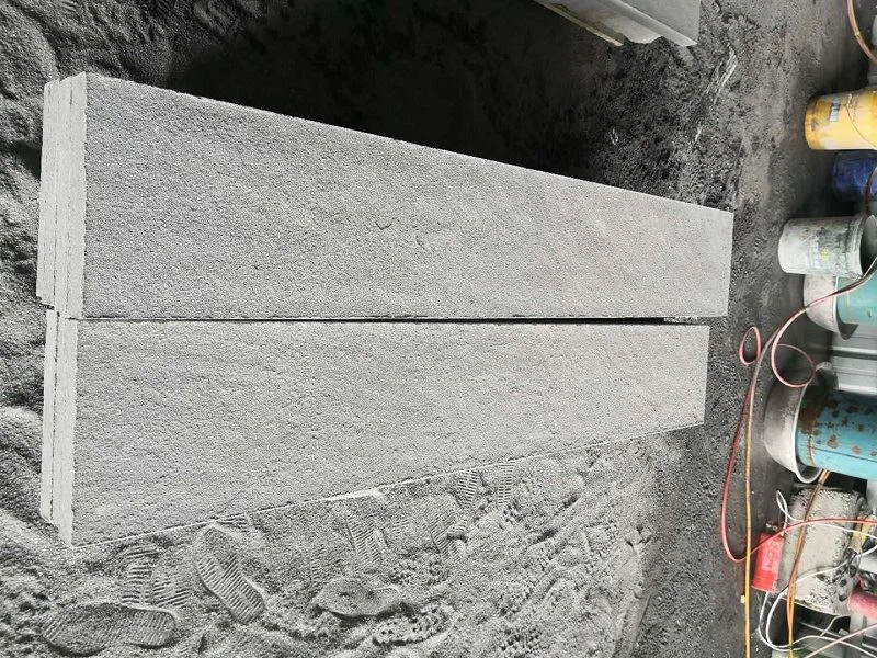 Black Sandstone Paving Slabs