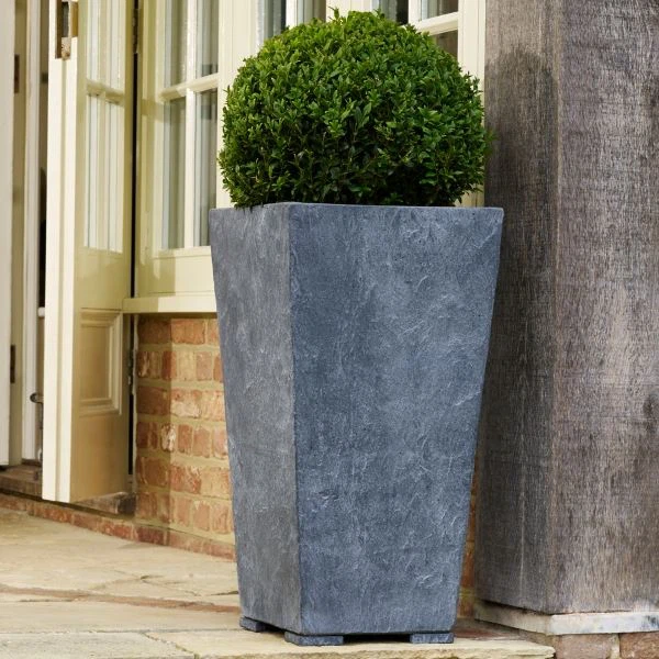Black Slate Garden Planter