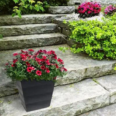 Black Slate Garden Planter