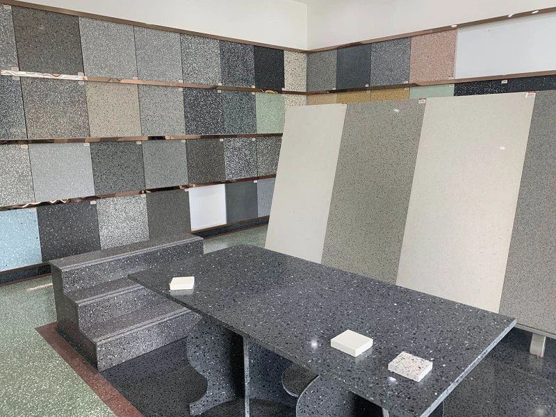 Black Terrazzo Tiles For Flooring
