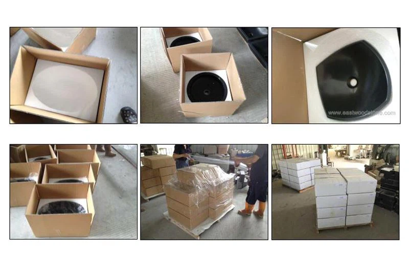 Black Terrazzo Washing Basins