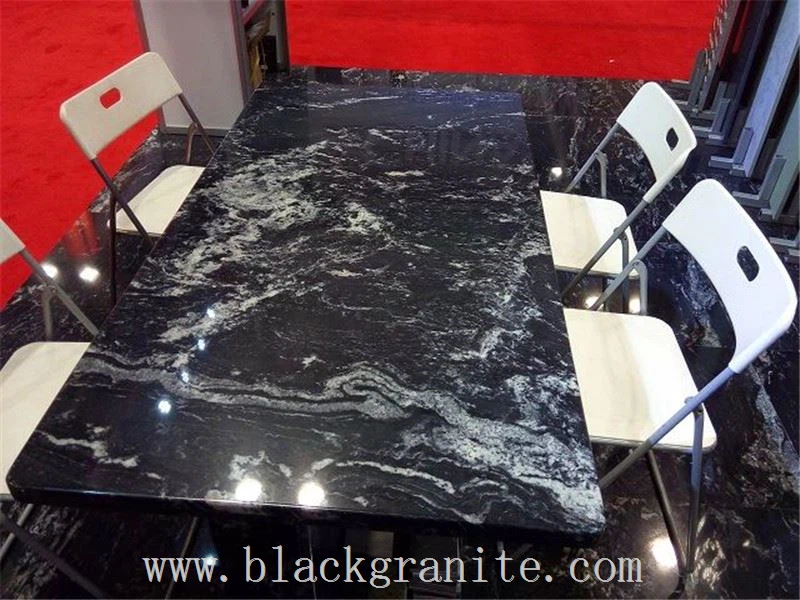 Black and White Granite CounterTops for Kitchen