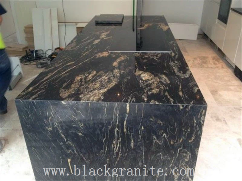 Black and White Granite CounterTops for Kitchen