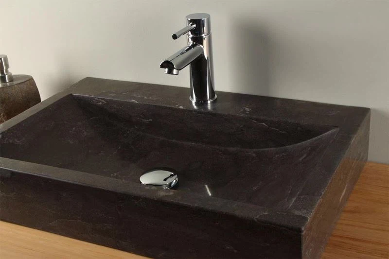 China Blue Limestone Bluestone Vessel Sinks