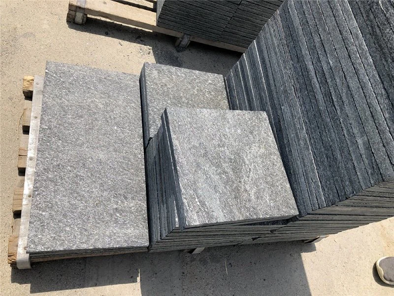 China Natural Quartzite Black Stone
