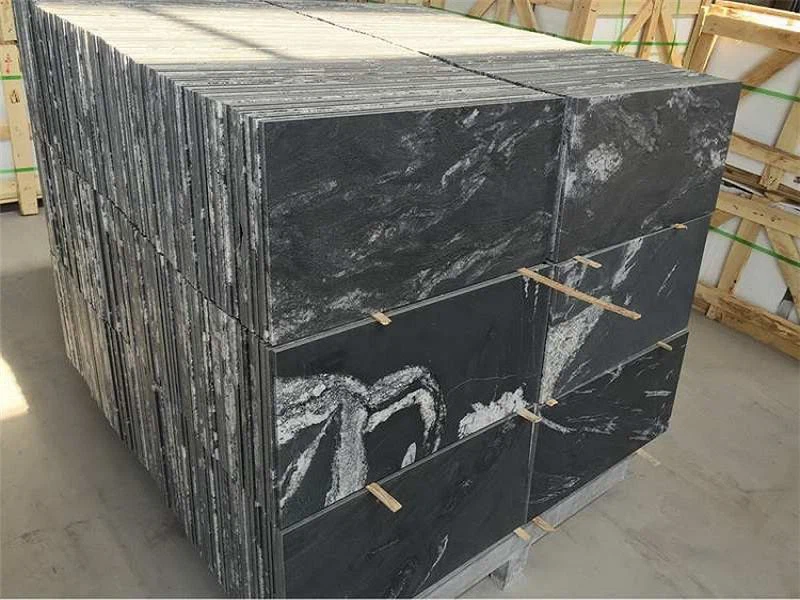 Cosmic Black Granite Tiles For Project