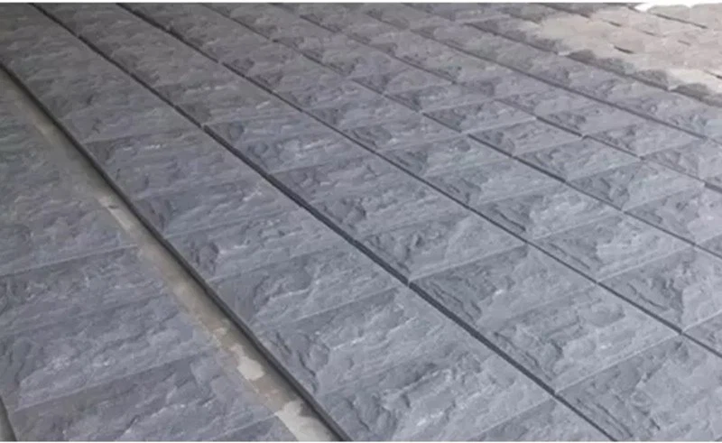 G654 Grey Granite Mushroom Wall Stone