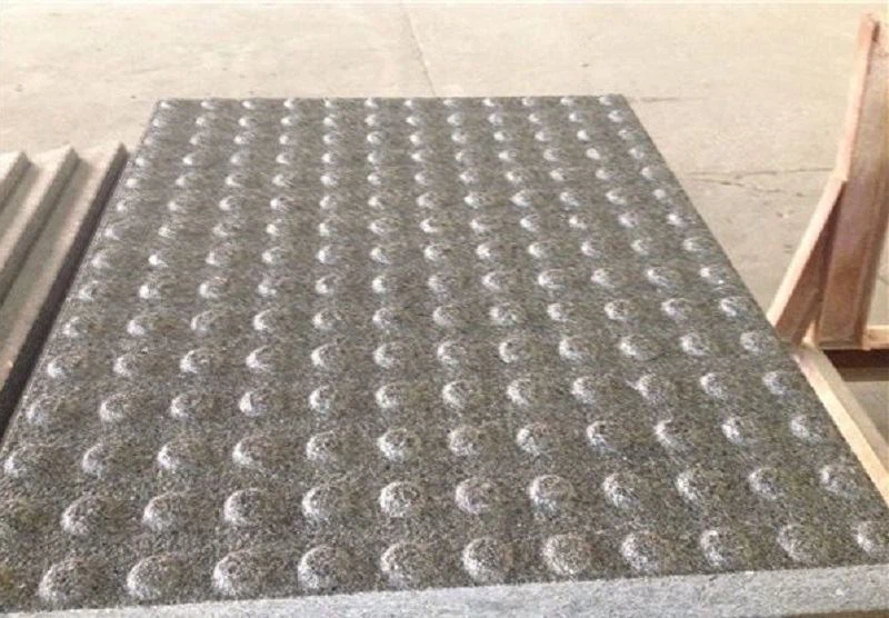 Granite Sidewalk Tactile Blind Stone