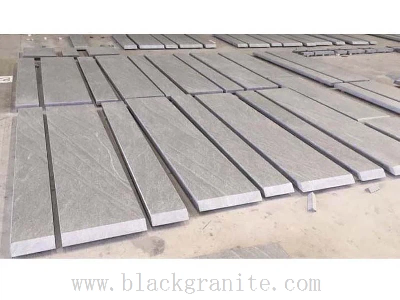 Honed Virginia Jet Mist Black Granite