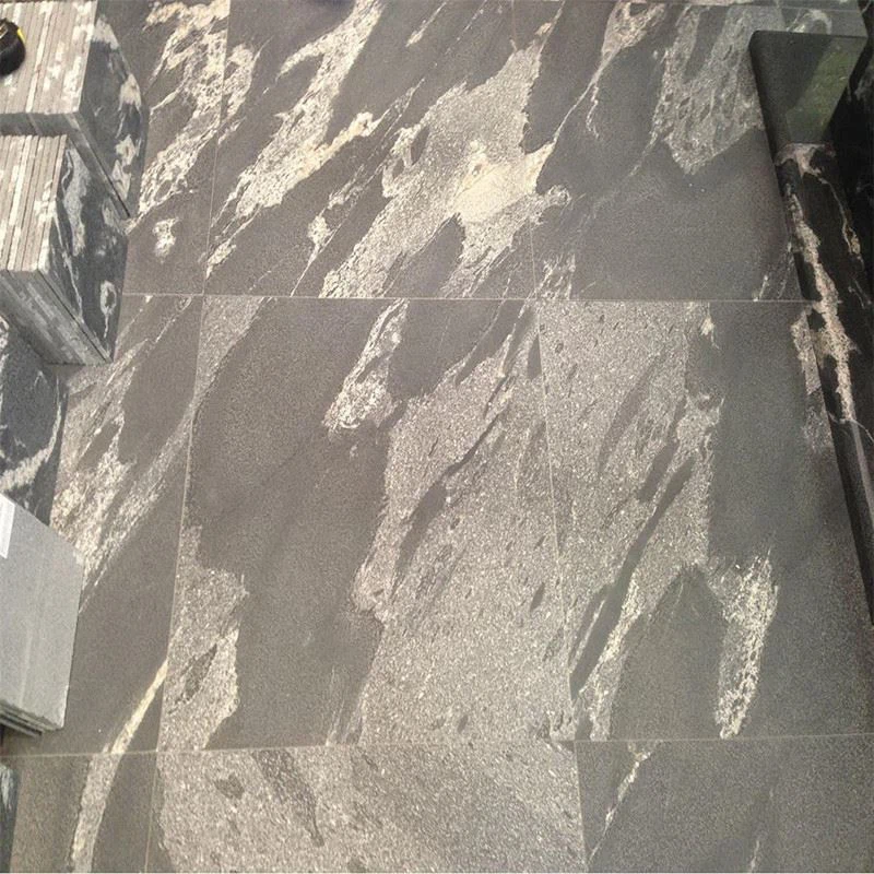 Kashmir Black Granite Stone Tiles For Floor