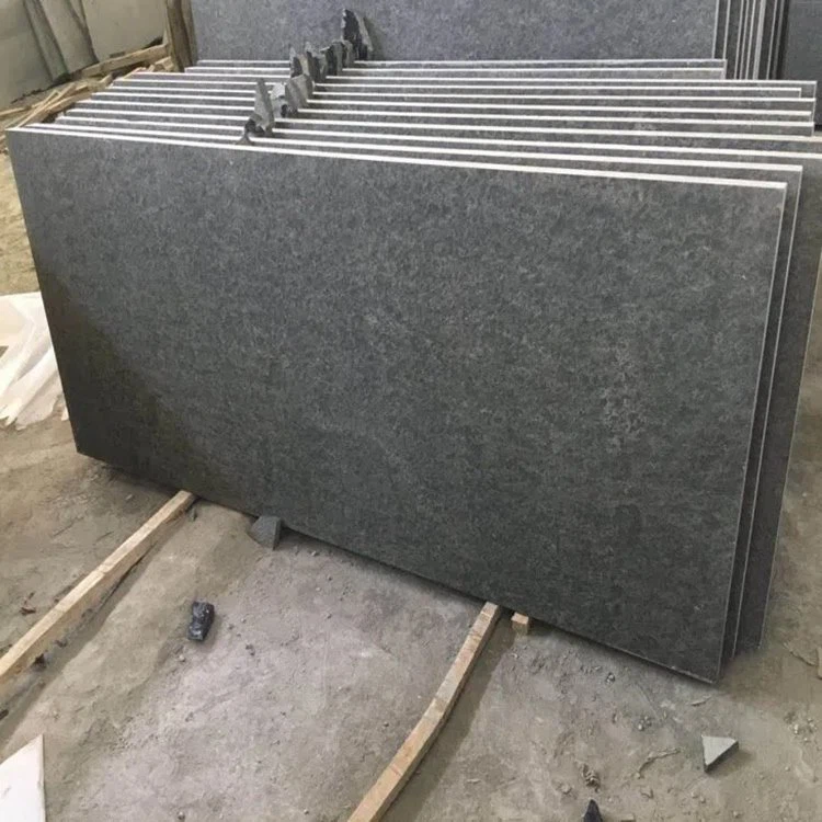 Mongolia Black Granite Slab Flooring Tiles