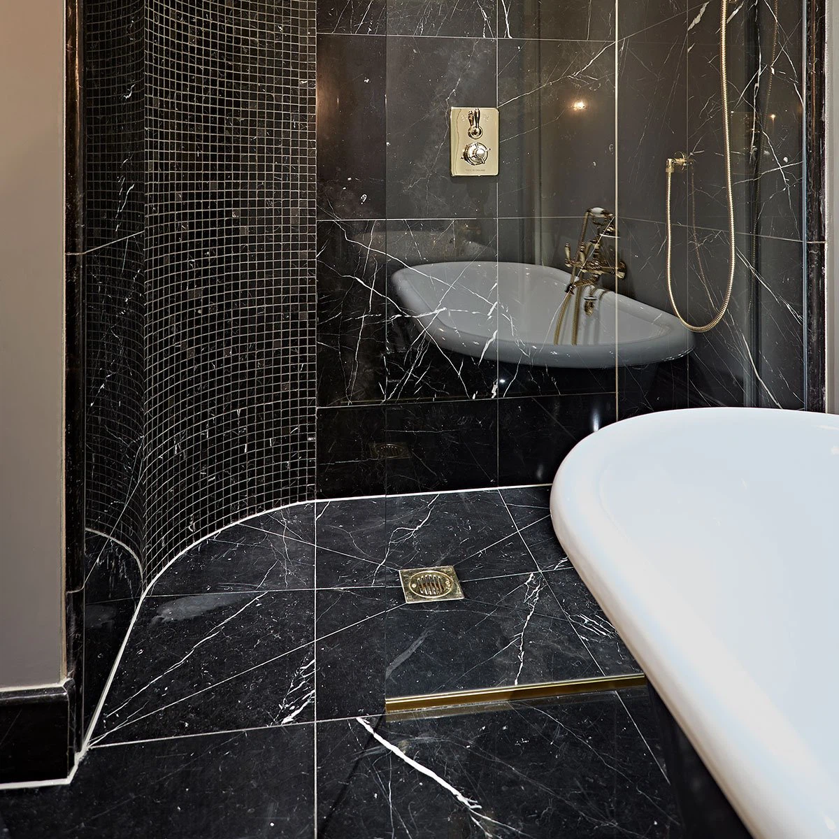 Nero Marquina Floor Tile