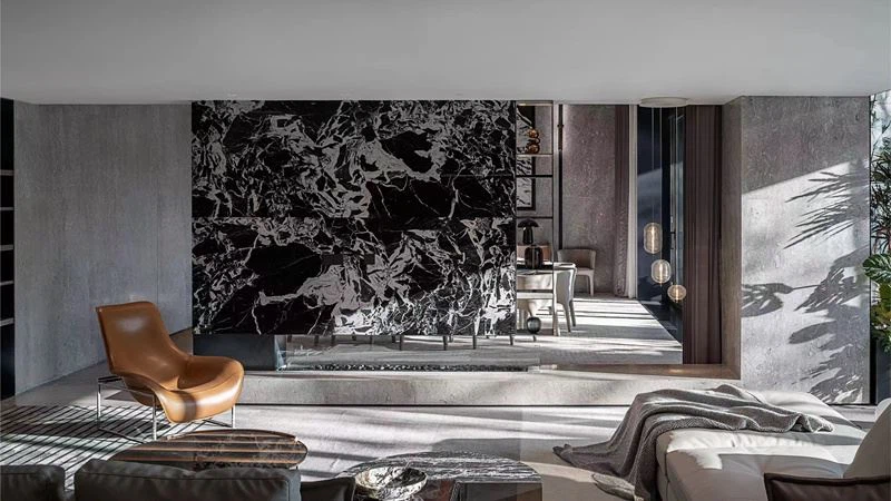 Noir Grand Antique Black Marble Slabs & Tiles