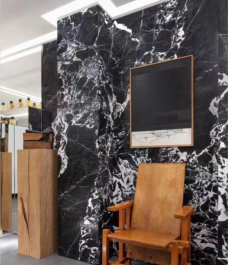Noir Grand Antique Black Marble Slabs & Tiles