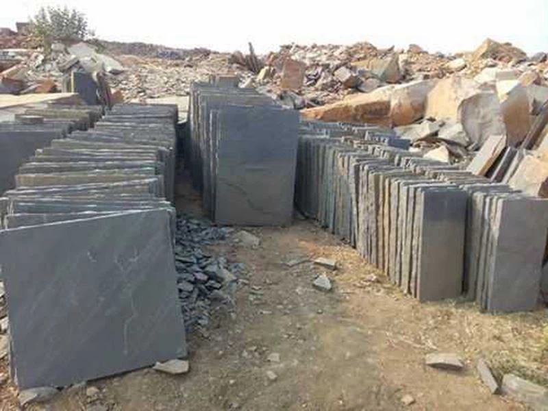 Sagar Black Sandstone Paving