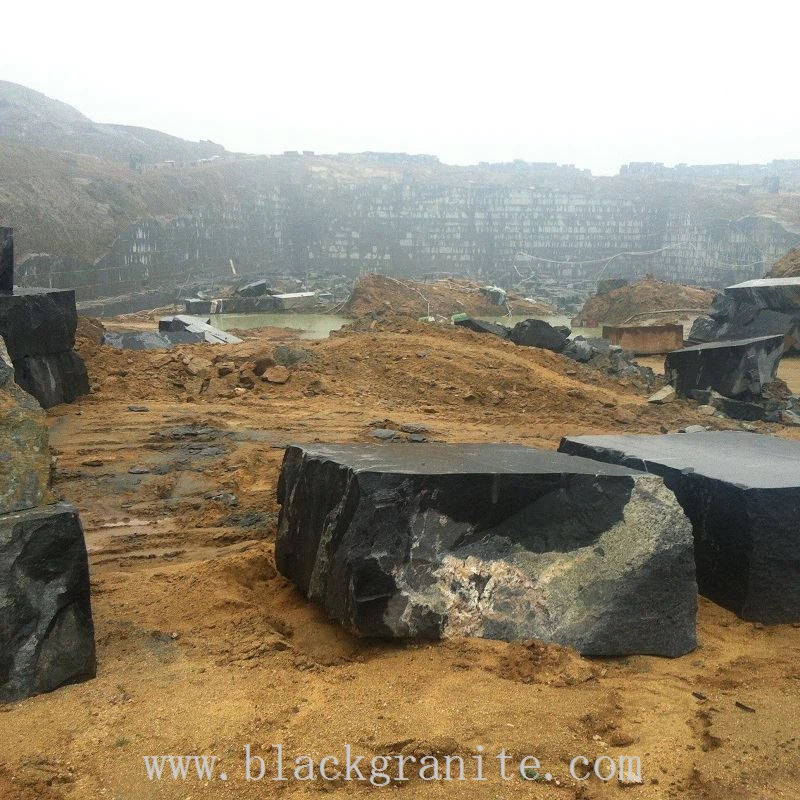 Virginia Mist Black Granite Countertops