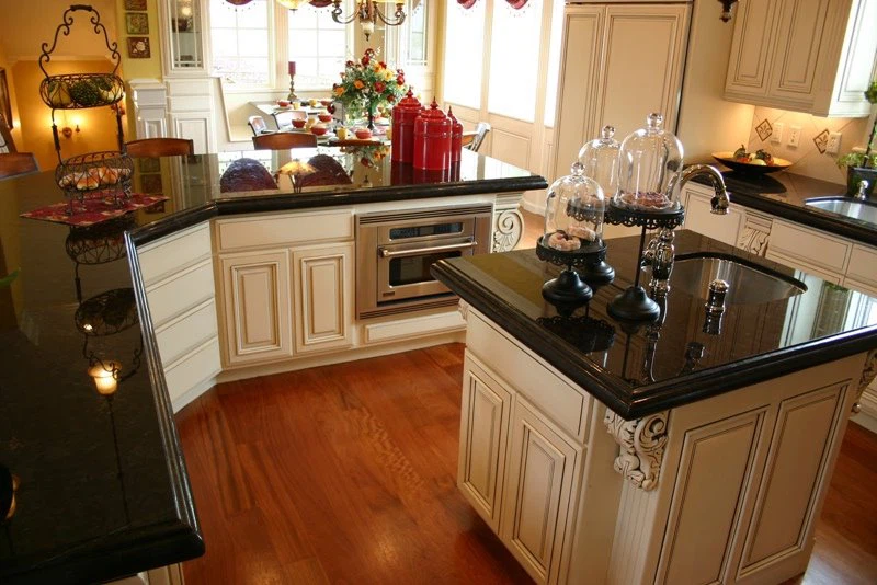 Absolute Black Granite Countertops For Kitchen