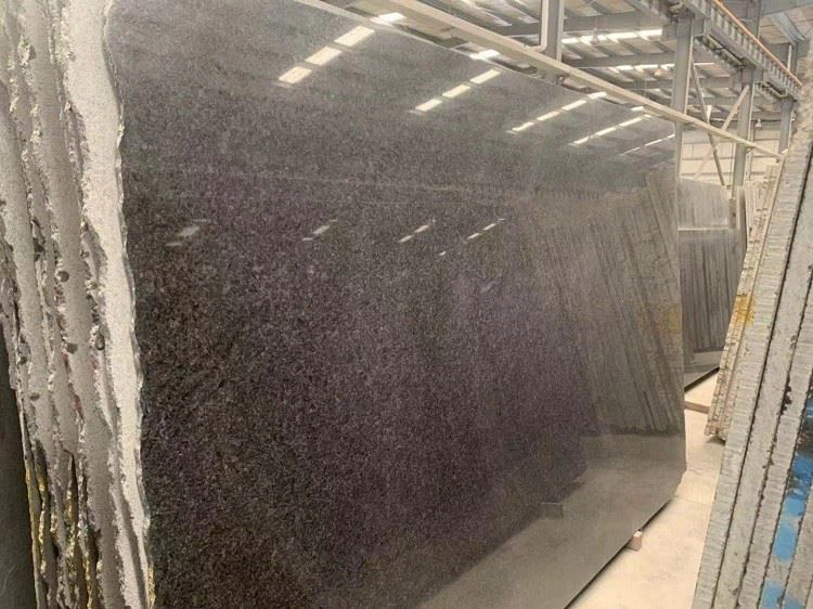 Angola Black Granite Tile Slabs