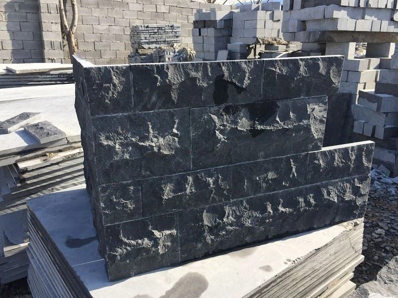Antique Black Limestone For Wall