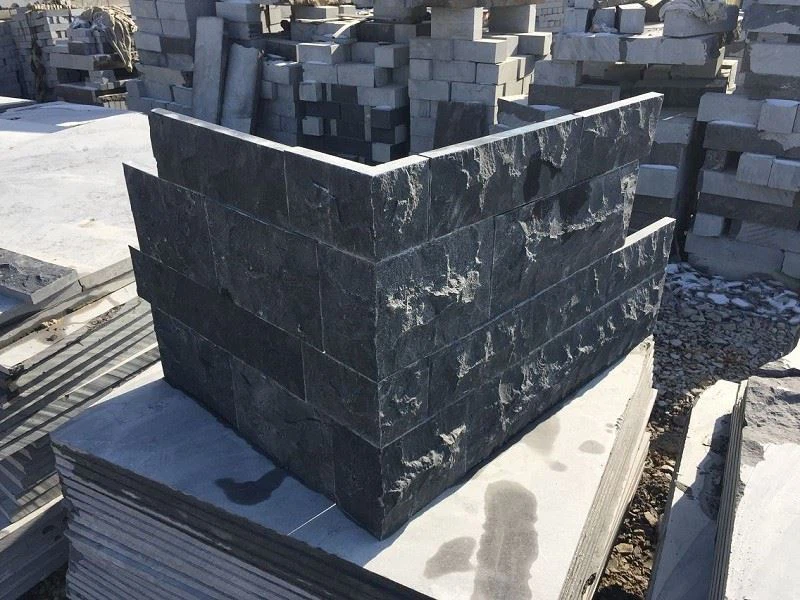 Antique Black Limestone For Wall