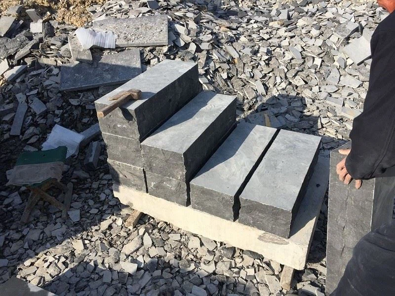 Antique Black Limestone For Wall