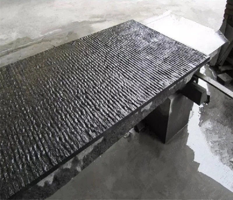 Black Granite Chiselled Wall Tiles