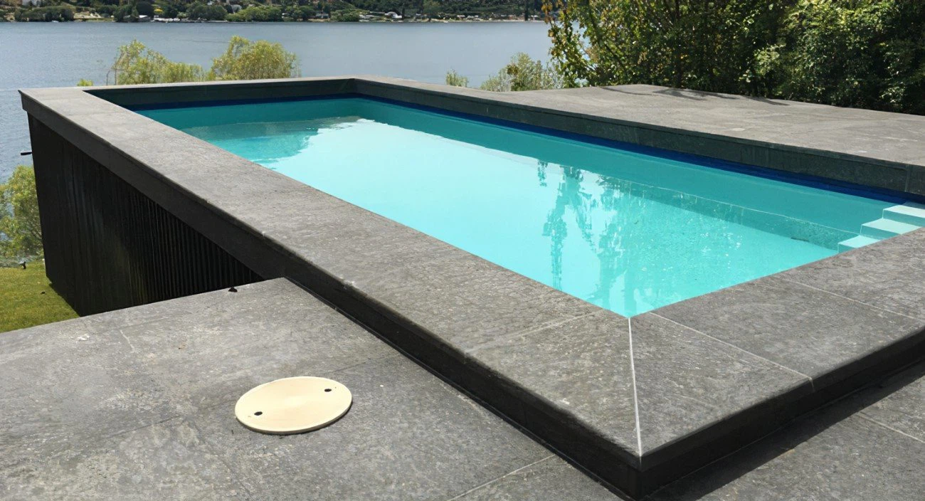Black Granite Coping