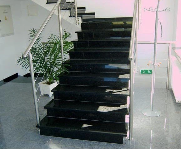 Black Granite Staircase