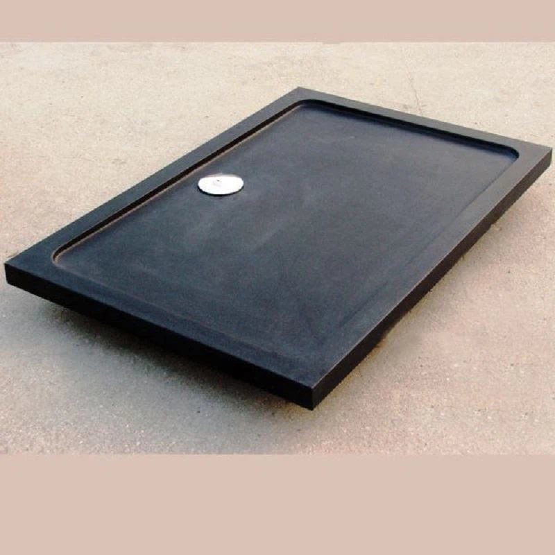 Black Granite Stone Shower Tray