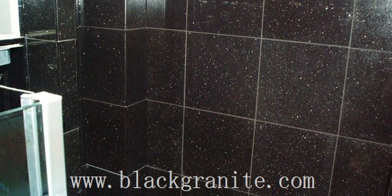 Black Star Galaxy Granite Tiles for Floor