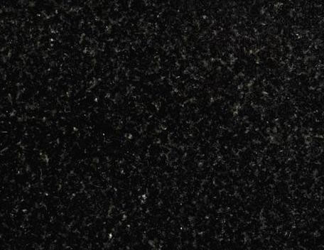 Black granite natural stone material