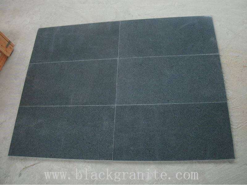 Dark Grey Granite Paving for Kitchen