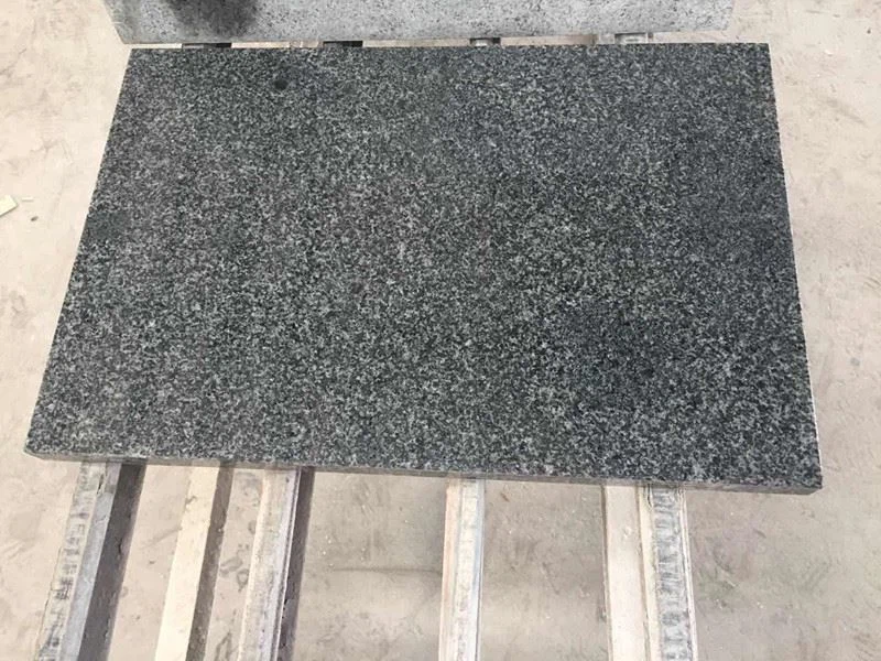 G654 Dark Grey Sesame Granite Floor Tiles