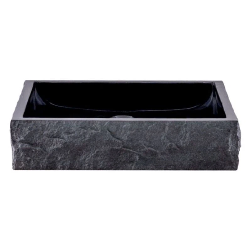 High End Black Stone Sink