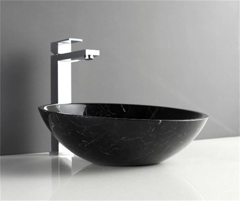 High End Black Stone Sink