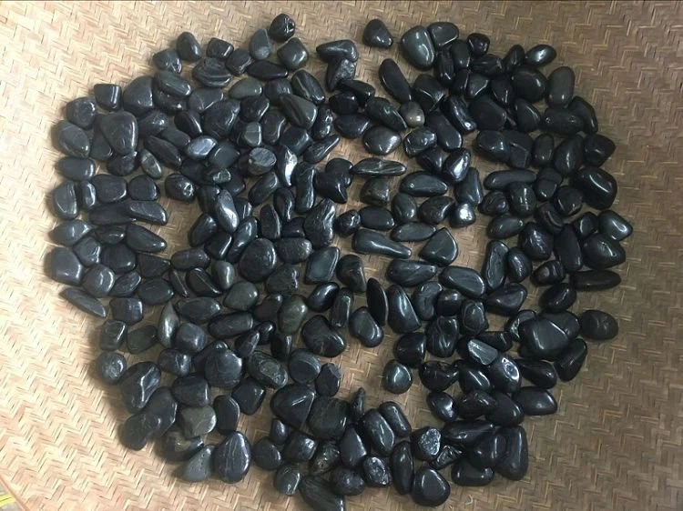 High Polished Black Pebbles