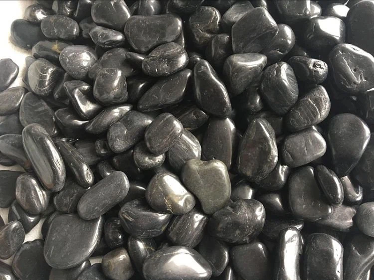 High Polished Black Pebbles